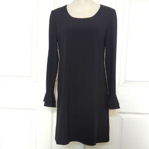 Moschino Cheap and Chic Elegant Black Long Sleeve Dress